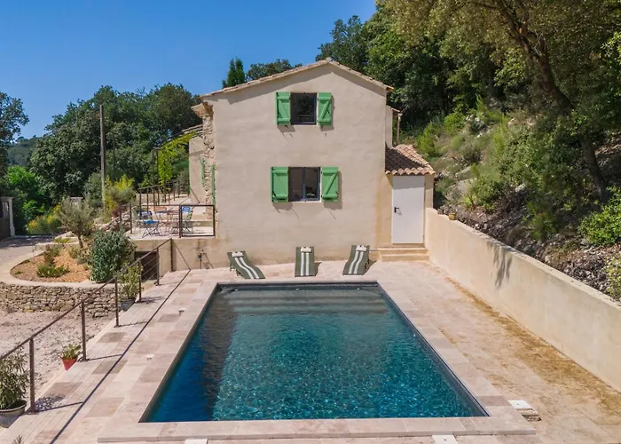 펜션 Charming House Near Uzes Belvézet